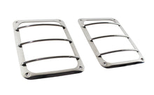 Load image into Gallery viewer, Jeep JK Taillight Guard Pair 07-18 Wrangler JK Polished Silver Kentrol