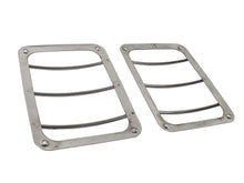 Load image into Gallery viewer, Jeep JK Taillight Guard Pair 07-18 Wrangler JK Polished Silver Kentrol