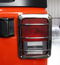 Load image into Gallery viewer, Jeep JK Taillight Guard Pair 07-18 Wrangler JK Polished Silver Kentrol
