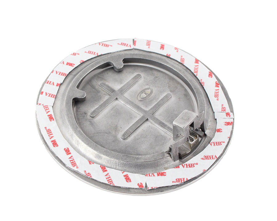 Jeep JK Billet Style Gas Hatch 07-18 Wrangler JK Polished Silver Kentrol