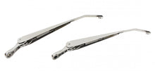 Load image into Gallery viewer, Jeep JK Windshield Wiper Arms Pair 07-18 Wrangler JK Polished Silver Kentrol