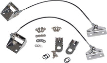 Load image into Gallery viewer, Jeep CJ Tailgate Pivot Latch Assembly Fiberglass Body 76-86 CJ Polished Silver Kentrol