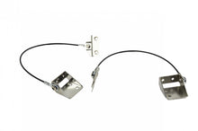 Load image into Gallery viewer, Jeep CJ Tailgate Pivot Latch Assembly Fiberglass Body 76-86 CJ Polished Silver Kentrol