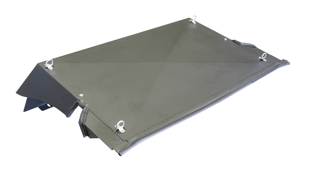 Premium Cargo Enclosure - 07-10 Wrangler JK 4-Door Mounting Kit 310-ALTMNT May Be Required Black Tuffy Security Products