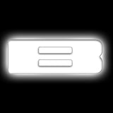 ORACLE Lighting Universal Illuminated LED Letter Badges - Matte Wht Surface Finish - B