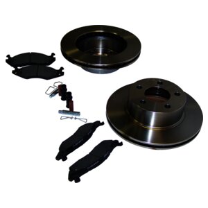Front Disc Brake Service Kit 84-89 Jeep YJ Wrangler, XJ Cherokee, MJ Comanche Crown Automotive