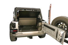 Load image into Gallery viewer, Deluxe Cargo Enclosure - 11-18 Wrangler JK Rear Seats Must Be Removed on 2-Door Models Black Tuffy Security Products