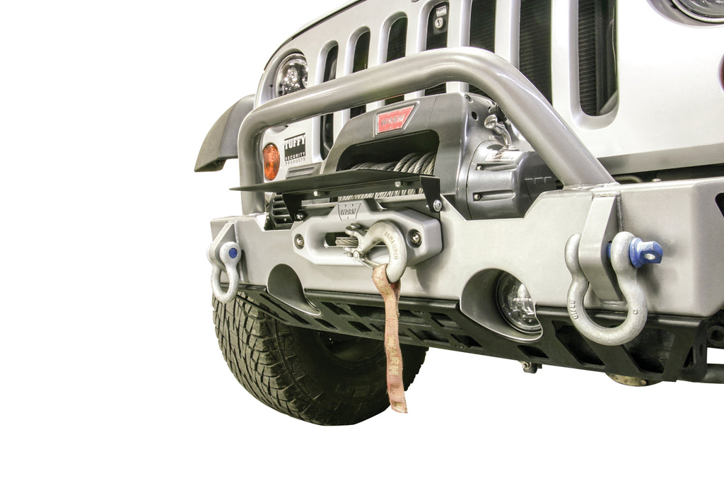 License Plate Holder For Hawse Fairlead Universal Black Tuffy Security Products