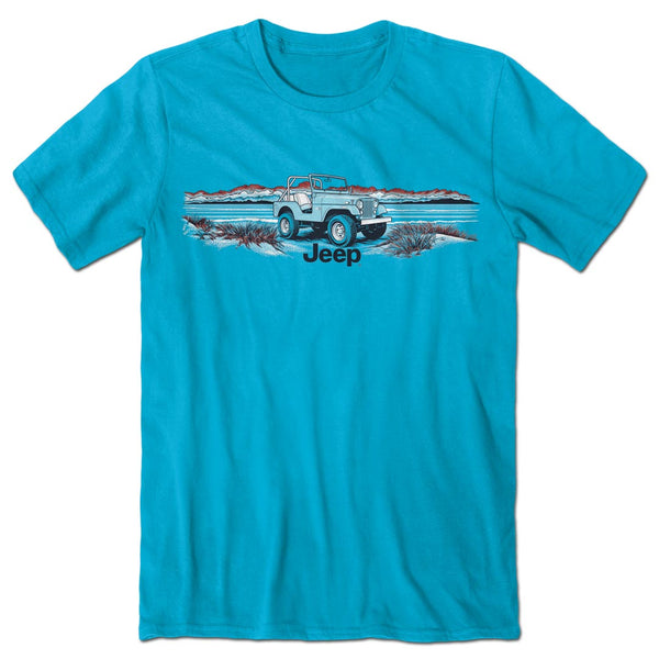 Jeep Beach Stripe Tee Jeep Beach Stripe Tee