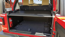Load image into Gallery viewer, Deluxe Cargo Enclosure - 18-23 Wrangler JL {21-23 Exc. 4XE} w/o OEM Subwoofer Rear Seats Must Be Removed on 2-Door Models Black Tuffy Security Products