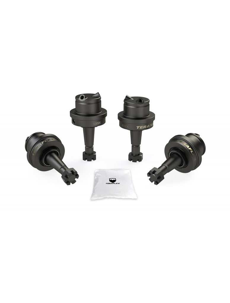 18-Up Wrangler JT/Gladiator Dana 30/44 HD Ball Joint Kit w/out Knurl 2 Upper & 2 Lower TeraFlex
