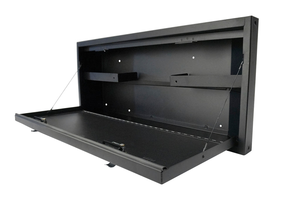 Tailgate Lockbox - 18-23 Wrangler JL Standard Panel Black Tuffy Security Products
