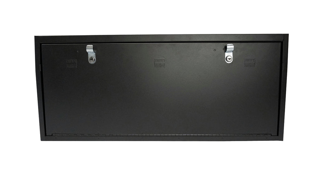 Tailgate Lockbox - 18-23 Wrangler JL Standard Panel Black Tuffy Security Products