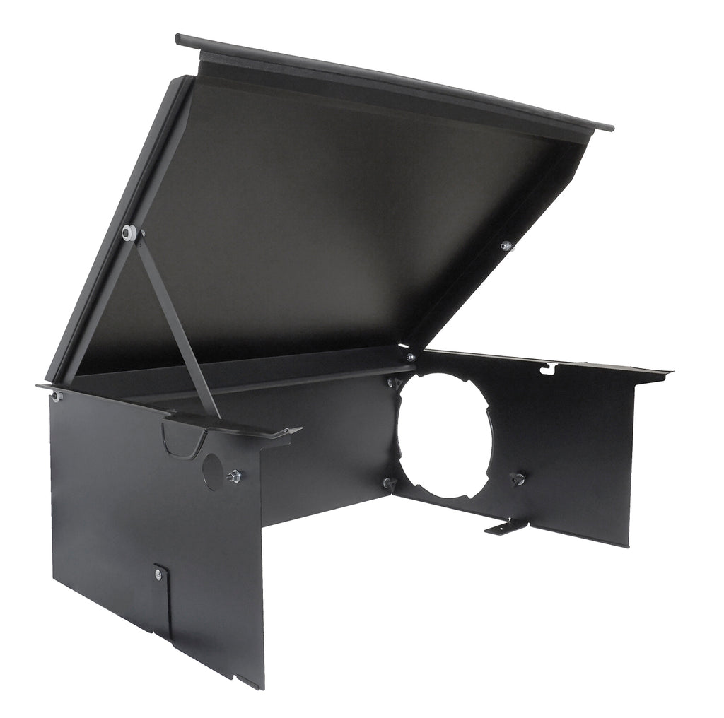 Deluxe Cargo Enclosure - 18-23 Wrangler JL {21-23 Exc. 4XE} 4-Door w/ OEM Subwoofer Black Tuffy Security Products