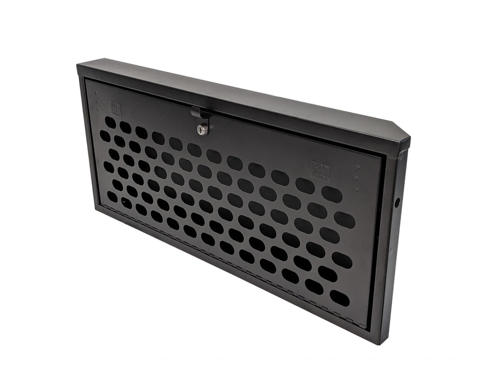 Tailgate Lockbox - 18-23 Wrangler JL MOLLE Panel Black Tuffy Security Products