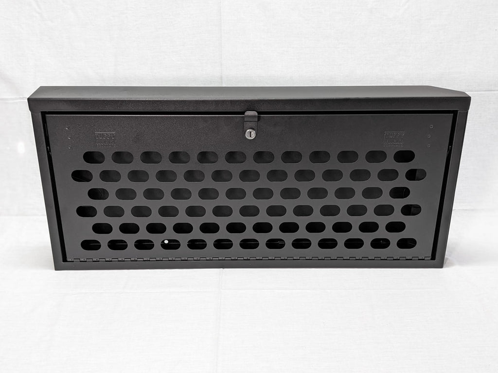 Tailgate Lockbox - 18-23 Wrangler JL MOLLE Panel Black Tuffy Security Products