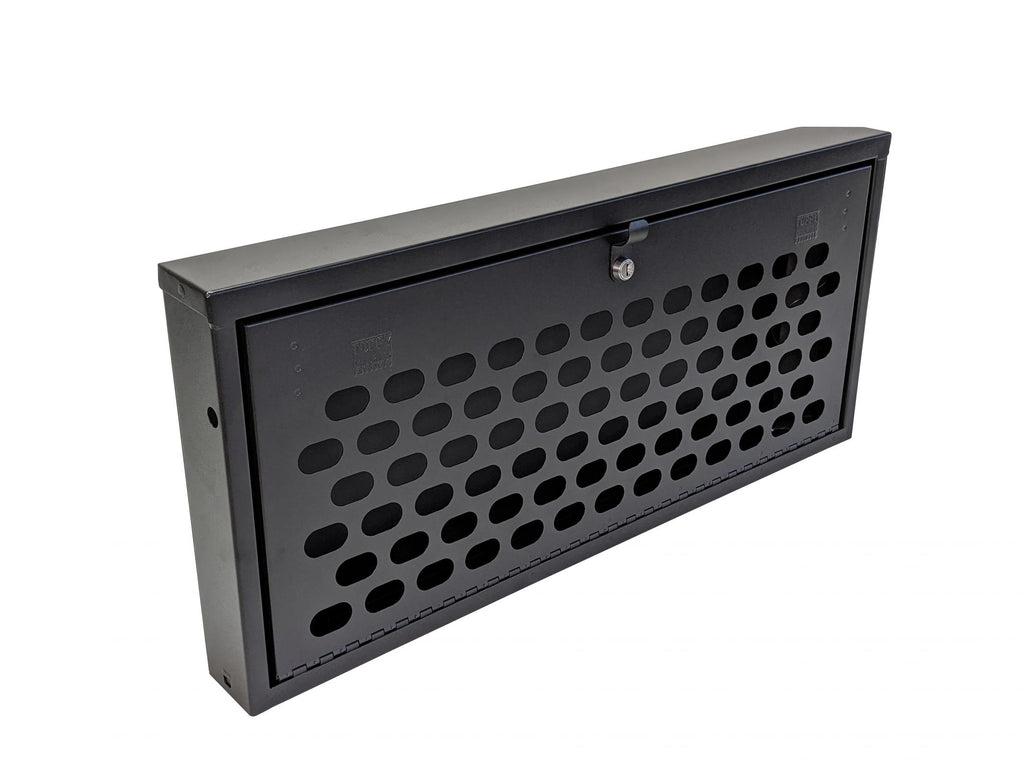 Tailgate Lockbox - 18-23 Wrangler JL MOLLE Panel Black Tuffy Security Products