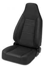 Load image into Gallery viewer, Jeep Bucket Seats Trailmax II Sport Front High Back Bucket Seat For Jeep 1976-1986 CJ7 All Vinyl Black Crush Bestop