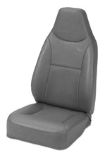 Load image into Gallery viewer, Jeep Bucket Seats Trailmax II Standard Front High Back Fixed Bucket Seat For Jeep 1976-1986 CJ7 All Vinyl Charcoal/Gray Bestop