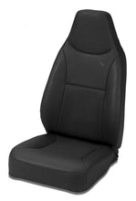 Load image into Gallery viewer, Trailmax II Standard Front High Back Fixed Bucket Seat For Jeep 1976-1986 CJ7 All Vinyl Black Denim Bestop