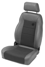 Load image into Gallery viewer, Jeep Seat Trailmax II Pro Front Driver Seat For Jeep 1976-1986 CJ7 Center Fabric Insert Charcoal/Gray Bestop