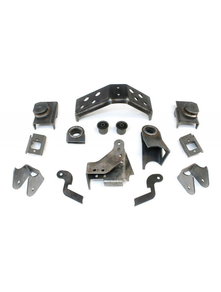 97-06 Jeep Wrangler TJ Dana 44/60 Front Axle Bracket Kit 3.25 Inch OD TeraFlex
