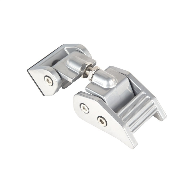 Rugged Ridge 07-18 Jeep Wrangler JK Silver Hood Catch Kit-Clearance