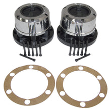 Load image into Gallery viewer, Locking Hub Set for 72-81 CJ's w/ 6-Bolt Flange Mounting for Std. 27 Spline Axle Crown Automotive