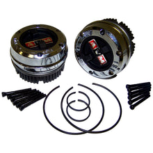 Load image into Gallery viewer, Locking Hub Set for 1974-1991 Jeep SJ, J-Series w/ D44 Front Axle, 19-Spline Hub Crown Automotive