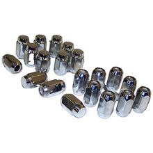 Load image into Gallery viewer, Chrome Wheel Lug Nut Kit for 1977-1986 Jeep CJ-5, CJ-7, CJ-8, Incl. 20 Nuts Crown Automotive