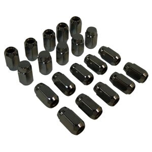 Chrome Wheel Lug Nut Kit for 1977-1986 Jeep CJ-5, CJ-7, CJ-8, Incl. 20 Nuts Crown Automotive
