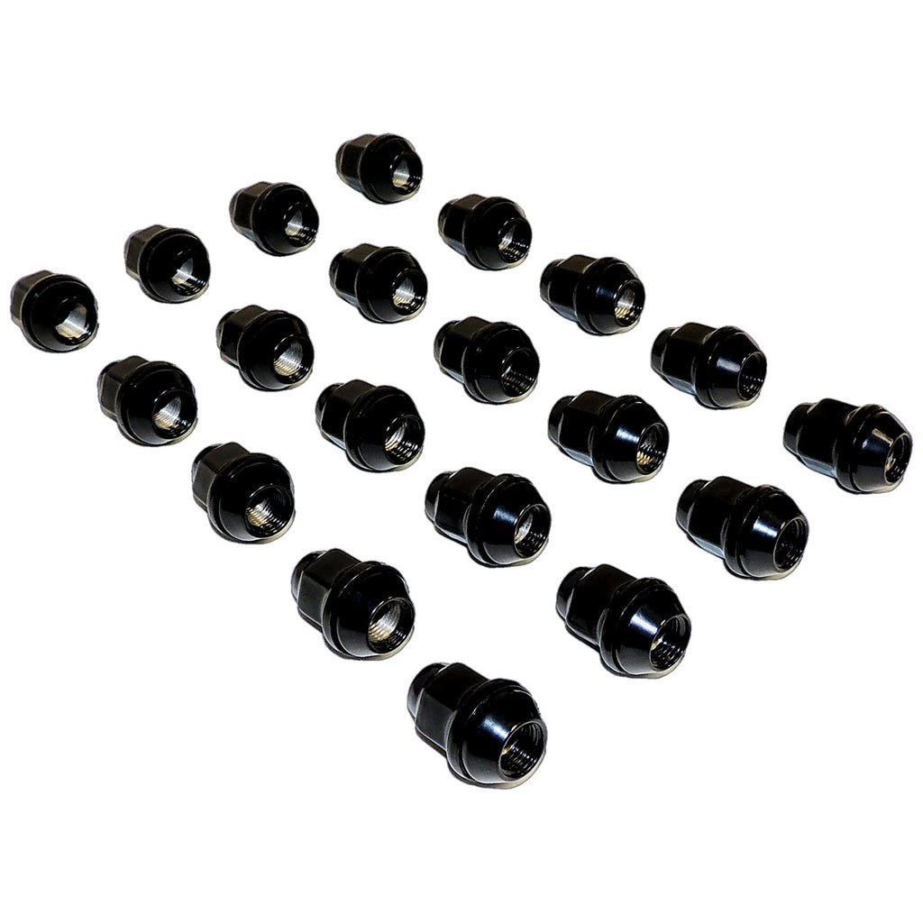 20 Piece Lug Nut Kit for Select JK,TJ,YJ,WK,WJ,ZJ,XK,KK,KJ,XJ,MJ Models Crown Automotive