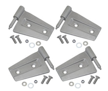 Load image into Gallery viewer, Jeep JK Door Hinge Set 4 Pieces 2 Door 07-18 Wrangler JK Bare Grey Kentrol