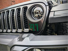 Load image into Gallery viewer, '41 Decal Pair-Willys Inspired- Fits Jeep Wrangler  &amp; Gladiator Grille Decal-Pair