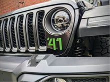 Load image into Gallery viewer, '41 Decal Pair-Willys Inspired- Fits Jeep Wrangler  &amp; Gladiator Grille Decal-Pair