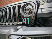 Load image into Gallery viewer, '41 Decal Pair-Willys Inspired- Fits Jeep Wrangler  &amp; Gladiator Grille Decal-Pair