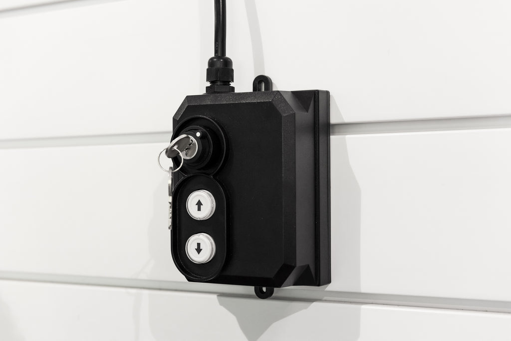 HOSS Storage Hardtop Hoist For Jeep 2018-Current Wrangler JL Black Bestop