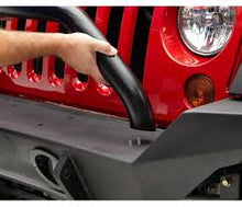 Load image into Gallery viewer, Bestop 42915-01 Highrock 4x4 Tubular Grille Guard- Black 07-18 JK