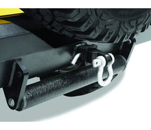 Load image into Gallery viewer, HighRock 4x4 Receiver Hitch Insert with Shackle Black Bestop