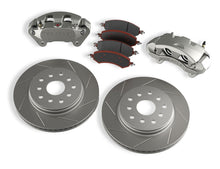 Load image into Gallery viewer, 07-18 Wrangler JK Front Big Brake Kit w/ Slotted Rotors 5x5 Inch &amp; 5x5.5 Inch TeraFlex