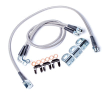 Load image into Gallery viewer, 97-06 Jeep Wrangler TJ 26 Inch Stainless Steel Braided Brake Line Kit Front &amp; Rear TeraFlex