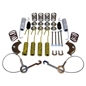 Rear Drum Brake Hardware Kit for Select 1986-95 Jeep Models w/ Dana 44 Rear Axle Crown Automotive