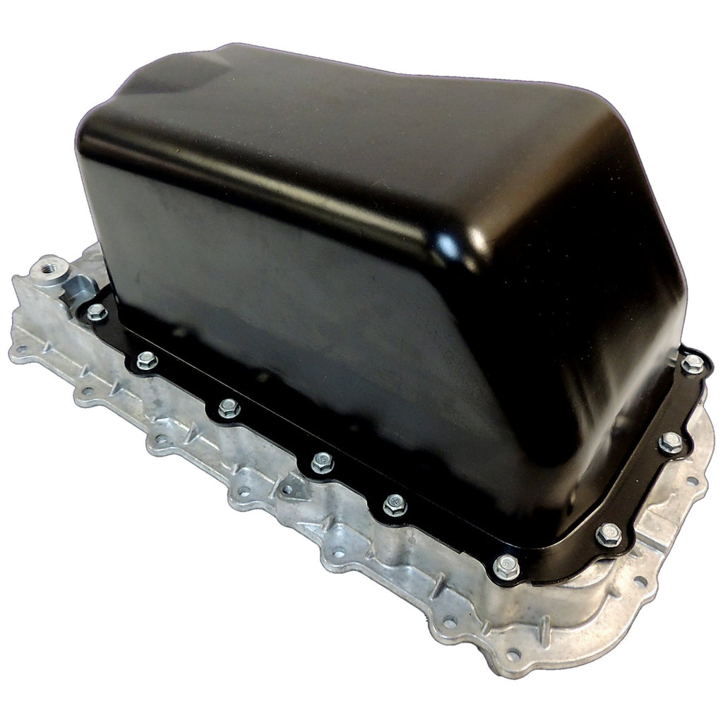 Upper and Lower Oil Pan for 2007-2011 Jeep JK Wrangler w/ 3.8L Engine Crown Automotive