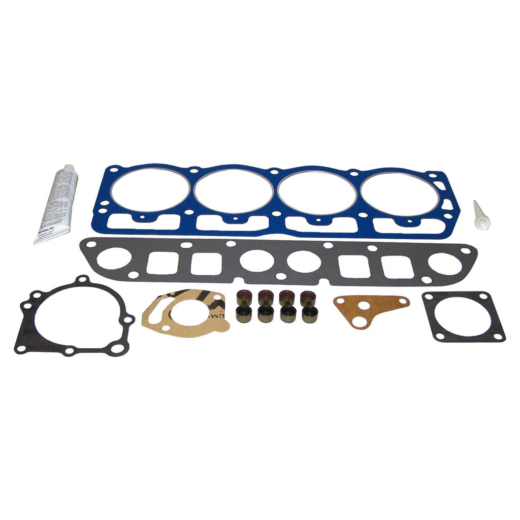 Upper Engine Gasket Set for Select 94-02 Jeep XJ, YJ, TJ Models w/ 2.5L Engine Crown Automotive