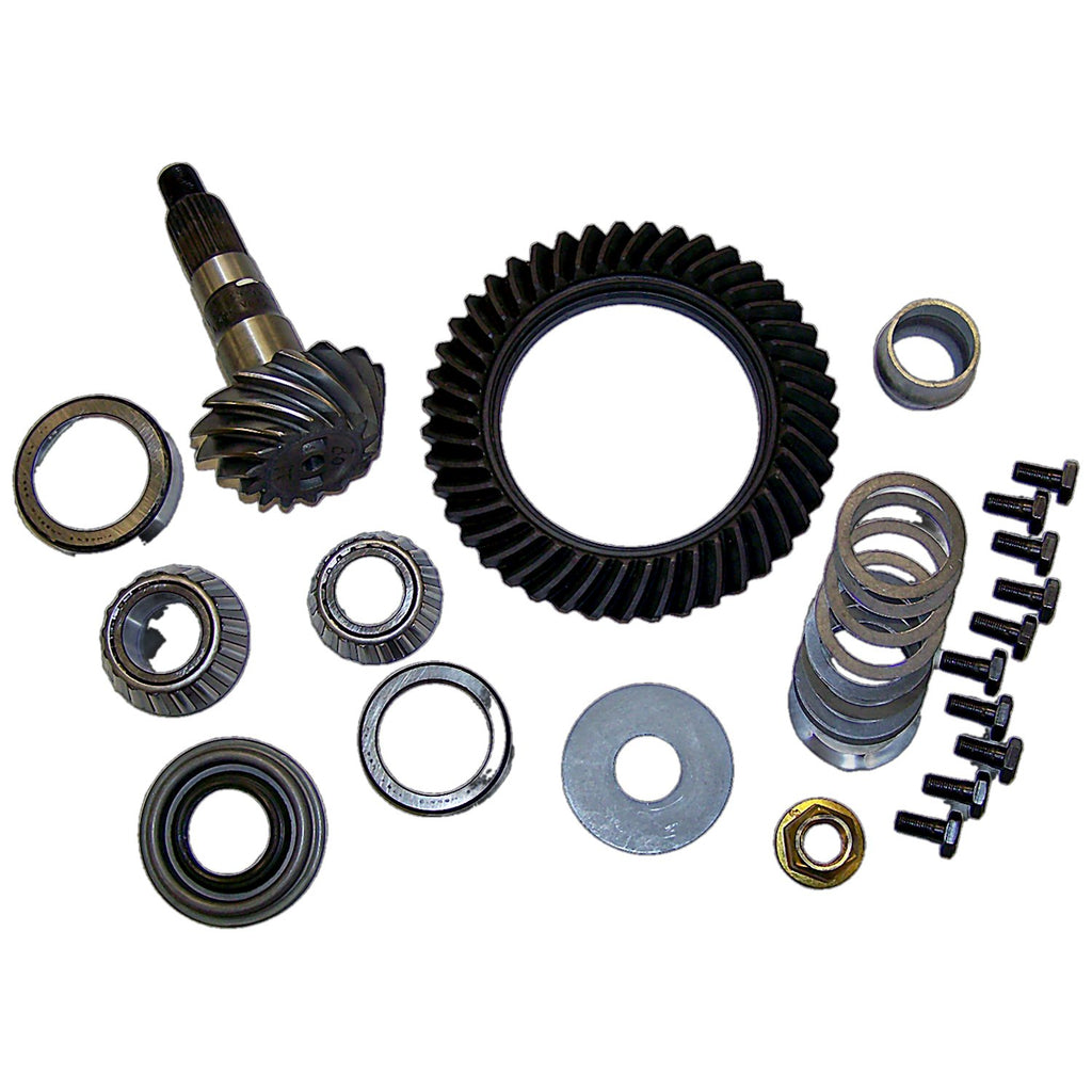 Front Ring & Pinion Kit for Select 97-00 Jeep TJ, XJ w/ D30 Axle, 3.07 Ratio Crown Automotive
