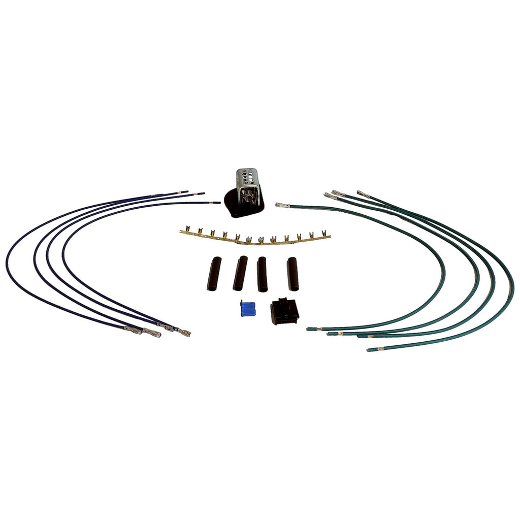 Blower Motor Resistor & Wiring Kit for Jeep 87-06 TJ Wrangler, 98-01 XJ Cherokee Crown Automotive