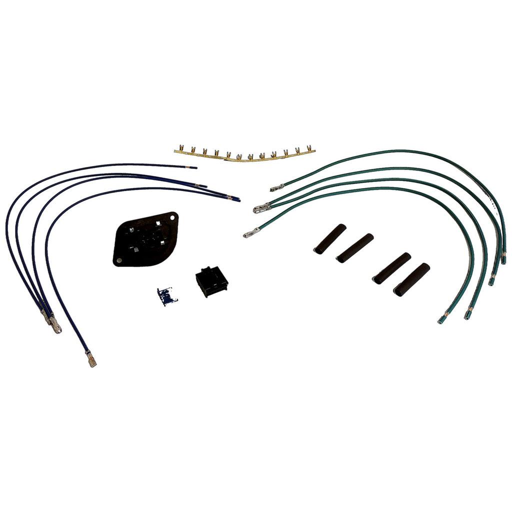 Blower Motor Resistor & Wiring Kit for Jeep 87-06 TJ Wrangler, 98-01 XJ Cherokee Crown Automotive