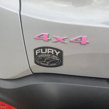 Load image into Gallery viewer, 4×4 Emblem Overlay Decal – Color Vinyl Sticker | Fits Jeep Models with 4×4 Badge (Excl. 4xe / Grand Cherokee L/WL)