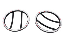 Load image into Gallery viewer, Jeep JK Front Marker Covers Pair 07-18 Wrangler JK Powdercoat Black Kentrol