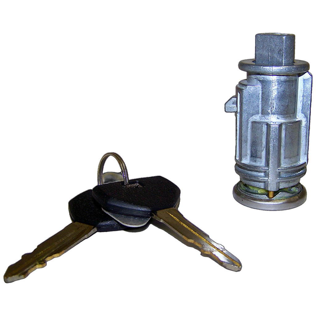 Coded Ignition Cylinder with 2 Non-Transponder Keys for Select 97-07 Jeep Models Crown Automotive